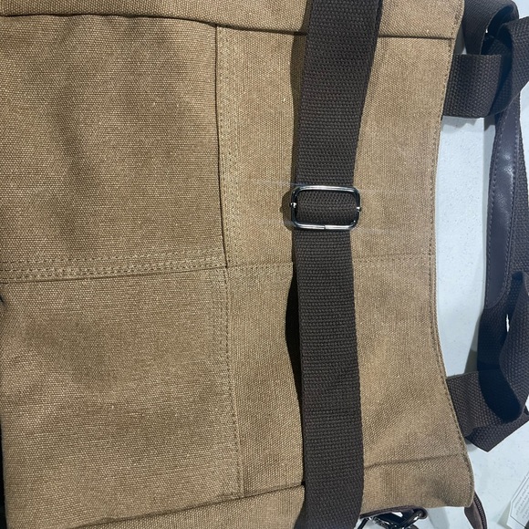 Women’s Small Canvas Tote Bag Shoulder Crossbody Bags Work Purses Travel Satchel - Picture 9 of 10